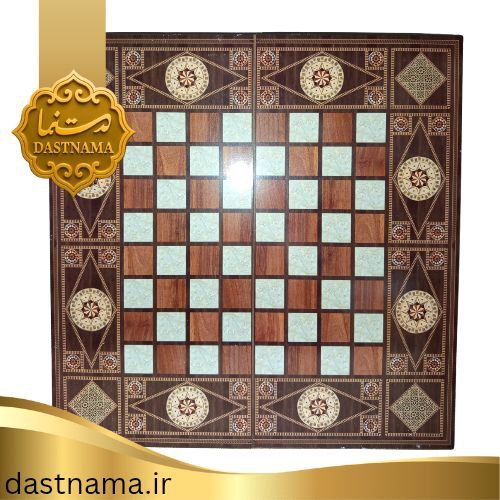 تخته نرد دست نما طرح 6